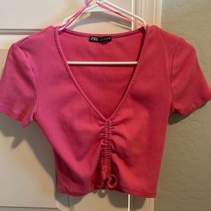 Pink Zara top (USA M)